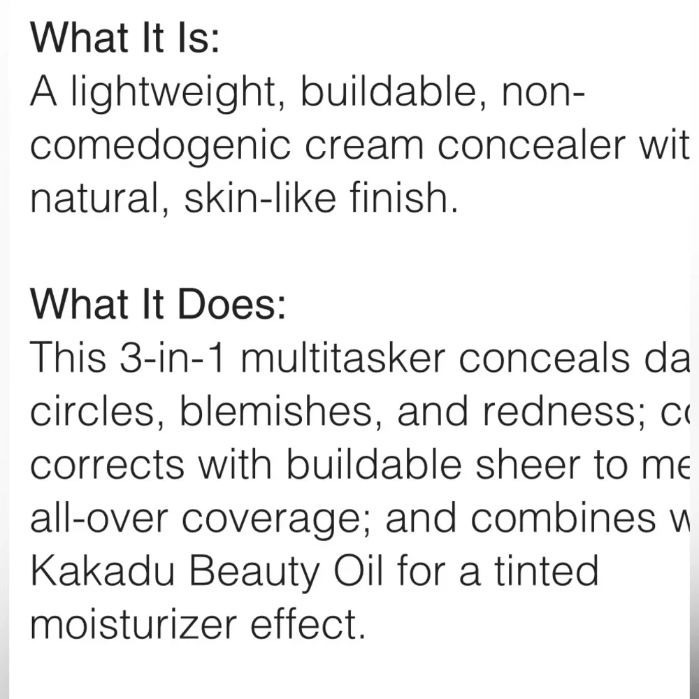 NIB RMS Beauty UnCoverup Concealer In Shade 99 Cream Concealer